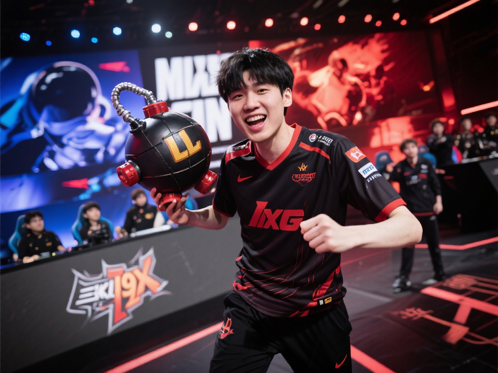 【直播爆笑】Lwx炸弹人19杀神操作助mlxg队三杀icon队 在电竞领域,巅峰对决总能挑动观众的神经。